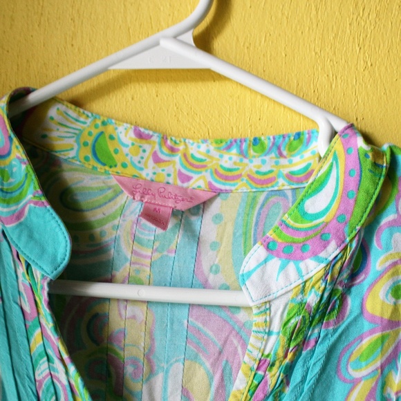 Lilly Pulitzer Sarasota Tunic Blouse - Picture 4 of 6